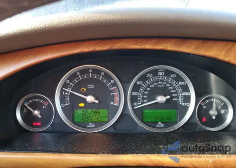 2006 Jaguar S-Type from USA, damaged, VIN SAJWA01A06FN52684